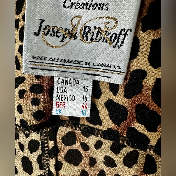Joseph Ribkoff Leopard Print Cardigan - Picture 2 of 4